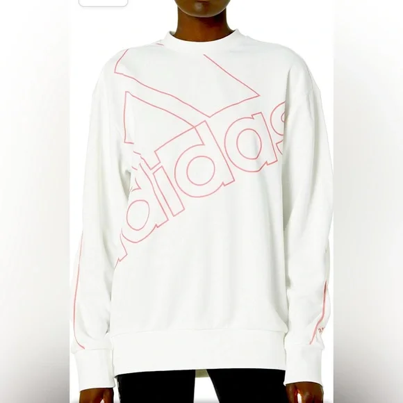 Adidas Women's Giant Logo Hoodie - Picture 1 of 6